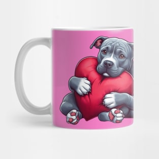 Pitbull Valentine's Day Gifts Mug